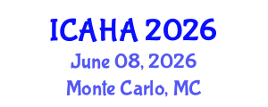 International Conference on Audiology and Hearing Aids (ICAHA) June 08, 2026 - Monte Carlo, Monaco International Conference on Audiology and Hearing Aids (ICAHA) June 08, 2026 - Monte Carlo, Monaco