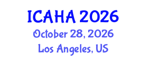 International Conference on Audiology and Hearing Aids (ICAHA) October 28, 2026 - Los Angeles, United States International Conference on Audiology and Hearing Aids (ICAHA) October 28, 2026 - Los Angeles, United States
