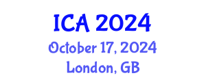 International Conference on Audiology (ICA) October 17, 2024 - London, United Kingdom