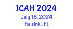 International Conference on Augmented Human (ICAH) July 18, 2024 - Helsinki, Finland