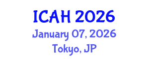 International Conference on Augmented Human (ICAH) January 07, 2026 - Tokyo, Japan