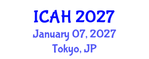 International Conference on Augmented Human (ICAH) January 07, 2027 - Tokyo, Japan International Conference on Augmented Human (ICAH) January 07, 2027 - Tokyo, Japan