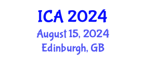 International Conference on Autism (ICA) August 15, 2024 - Edinburgh, United Kingdom