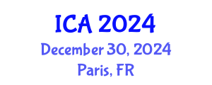 International Conference on Autism (ICA) December 30, 2024 - Paris, France