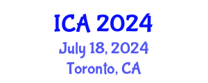 International Conference on Autism (ICA) July 18, 2024 - Toronto, Canada