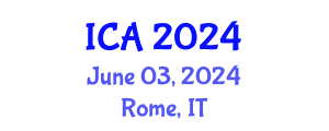 International Conference on Autism (ICA) June 03, 2024 - Rome, Italy