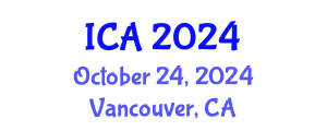 International Conference on Autism (ICA) October 24, 2024 - Vancouver, Canada