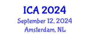 International Conference on Autism (ICA) September 12, 2024 - Amsterdam, Netherlands