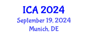 International Conference on Autism (ICA) September 19, 2024 - Munich, Germany