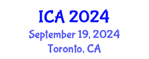 International Conference on Autism (ICA) September 19, 2024 - Toronto, Canada