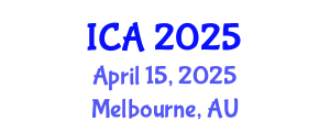 International Conference on Autism (ICA) April 15, 2025 - Melbourne, Australia