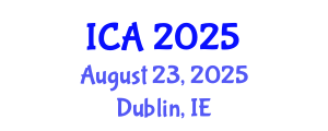 International Conference on Autism (ICA) August 23, 2025 - Dublin, Ireland