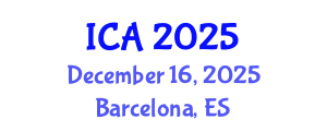 International Conference on Autism (ICA) December 16, 2025 - Barcelona, Spain