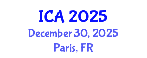 International Conference on Autism (ICA) December 30, 2025 - Paris, France