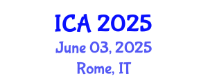 International Conference on Autism (ICA) June 03, 2025 - Rome, Italy