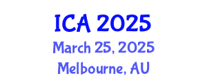 International Conference on Autism (ICA) March 25, 2025 - Melbourne, Australia