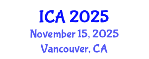 International Conference on Autism (ICA) November 15, 2025 - Vancouver, Canada