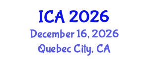 International Conference on Autism (ICA) December 16, 2026 - Quebec City, Canada International Conference on Autism (ICA) December 16, 2026 - Quebec City, Canada
