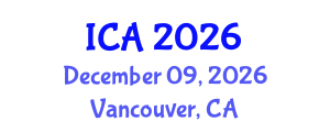 International Conference on Autism (ICA) December 09, 2026 - Vancouver, Canada International Conference on Autism (ICA) December 09, 2026 - Vancouver, Canada
