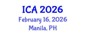 International Conference on Autism (ICA) February 16, 2026 - Manila, Philippines International Conference on Autism (ICA) February 16, 2026 - Manila, Philippines