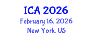 International Conference on Autism (ICA) February 16, 2026 - New York, United States International Conference on Autism (ICA) February 16, 2026 - New York, United States