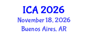International Conference on Autism (ICA) November 18, 2026 - Buenos Aires, Argentina International Conference on Autism (ICA) November 18, 2026 - Buenos Aires, Argentina