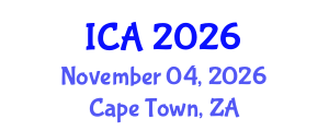 International Conference on Autism (ICA) November 04, 2026 - Cape Town, South Africa International Conference on Autism (ICA) November 04, 2026 - Cape Town, South Africa