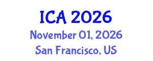 International Conference on Autism (ICA) November 01, 2026 - San Francisco, United States International Conference on Autism (ICA) November 01, 2026 - San Francisco, United States