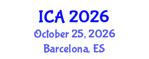 International Conference on Autism (ICA) October 25, 2026 - Barcelona, Spain