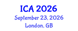 International Conference on Autism (ICA) September 23, 2026 - London, United Kingdom