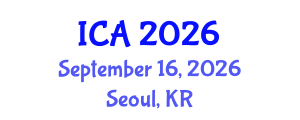 International Conference on Autism (ICA) September 16, 2026 - Seoul, Republic of Korea International Conference on Autism (ICA) September 16, 2026 - Seoul, Republic of Korea