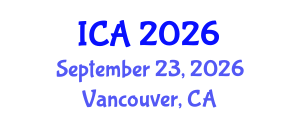 International Conference on Autism (ICA) September 23, 2026 - Vancouver, Canada International Conference on Autism (ICA) September 23, 2026 - Vancouver, Canada