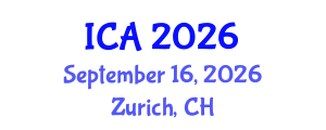 International Conference on Autism (ICA) September 16, 2026 - Zurich, Switzerland International Conference on Autism (ICA) September 16, 2026 - Zurich, Switzerland