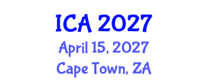 International Conference on Autism (ICA) April 15, 2027 - Cape Town, South Africa International Conference on Autism (ICA) April 15, 2027 - Cape Town, South Africa