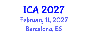 International Conference on Autism (ICA) February 11, 2027 - Barcelona, Spain International Conference on Autism (ICA) February 11, 2027 - Barcelona, Spain