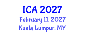 International Conference on Autism (ICA) February 11, 2027 - Kuala Lumpur, Malaysia International Conference on Autism (ICA) February 11, 2027 - Kuala Lumpur, Malaysia