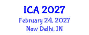 International Conference on Autism (ICA) February 24, 2027 - New Delhi, India International Conference on Autism (ICA) February 24, 2027 - New Delhi, India