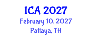 International Conference on Autism (ICA) February 10, 2027 - Pattaya, Thailand International Conference on Autism (ICA) February 10, 2027 - Pattaya, Thailand