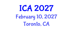 International Conference on Autism (ICA) February 10, 2027 - Toronto, Canada International Conference on Autism (ICA) February 10, 2027 - Toronto, Canada