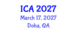 International Conference on Autism (ICA) March 17, 2027 - Doha, Qatar International Conference on Autism (ICA) March 17, 2027 - Doha, Qatar