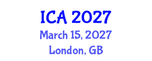 International Conference on Autism (ICA) March 15, 2027 - London, United Kingdom International Conference on Autism (ICA) March 15, 2027 - London, United Kingdom