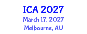 International Conference on Autism (ICA) March 17, 2027 - Melbourne, Australia International Conference on Autism (ICA) March 17, 2027 - Melbourne, Australia