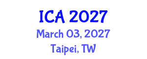 International Conference on Autism (ICA) March 03, 2027 - Taipei, Taiwan International Conference on Autism (ICA) March 03, 2027 - Taipei, Taiwan