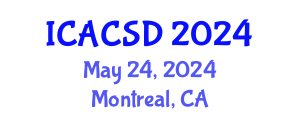 International Conference on Automatic Control Systems Design (ICACSD) May 24, 2024 - Montreal, Canada