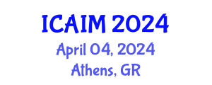 International Conference on Automation and Intelligent Manufacturing (ICAIM) April 04, 2024 - Athens, Greece