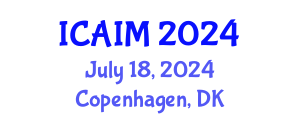 International Conference on Automation and Intelligent Manufacturing (ICAIM) July 18, 2024 - Copenhagen, Denmark