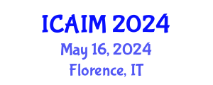 International Conference on Automation and Intelligent Manufacturing (ICAIM) May 16, 2024 - Florence, Italy