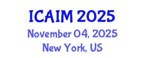International Conference on Automation and Intelligent Manufacturing (ICAIM) November 04, 2025 - New York, United States