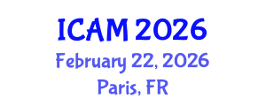 International Conference on Automation and Mechatronics (ICAM) February 22, 2026 - Paris, France