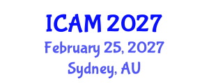 International Conference on Automation and Mechatronics (ICAM) February 25, 2027 - Sydney, Australia International Conference on Automation and Mechatronics (ICAM) February 25, 2027 - Sydney, Australia